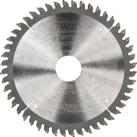 DEWALT Kreissägeblatt Handkreissäge 165/30mm 48TFZ (1/3)