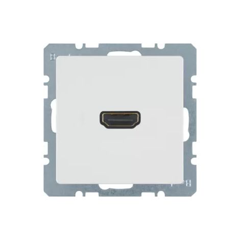 Berker HDMI STECKD. MIT 90°ANSCHL. PW (3315436089       Q.1)