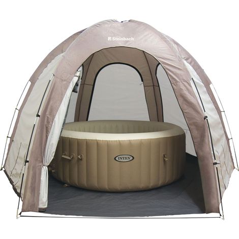 Toit de jacuzzi Steinbach 350 x 220 cm pour jacuzzis jusqu'à environ Ø 239 x 71 cm