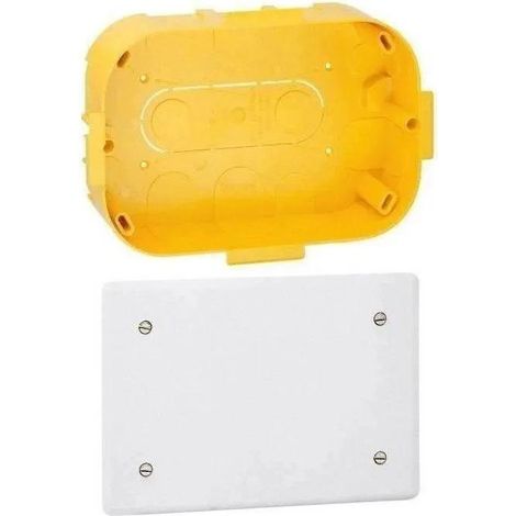 Legrand Scatola quadrata incassata 160x105x40 mm plastica