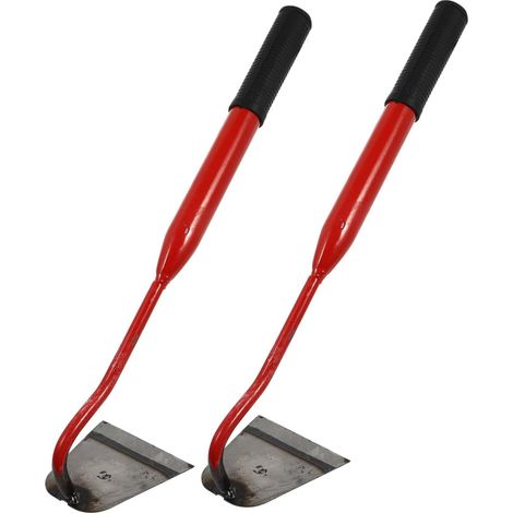 1 Set Hand-Gartengeräte, Handhacke und langlebig zum Jäten, Pflanzen und Graben, ergonomischer, rutschfester Griff, vielseitiges Gartengerät für Bastler und 2-teilig