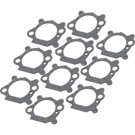 10 Pack 795629 Carburetor Gasket Replacement for Briggs & Stratton 272653 272653S 4156, Fits 625-675 Series, 122000 Quantum Series Engines (1/5)