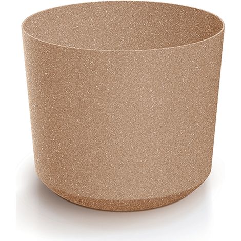Prosperplast Blumentopf TUBO Eco Wood Natur 10,8 cm