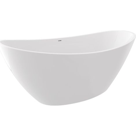 Baignoire îlot AVILA 170x80x68cm, blanc (1/4)