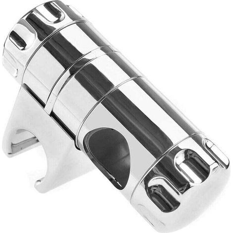 Shower head holder, ABS replacement shower head holder, adjustable shower head clamp bracket, for sliding rod, 25mm adjustable shower holder (1/5)