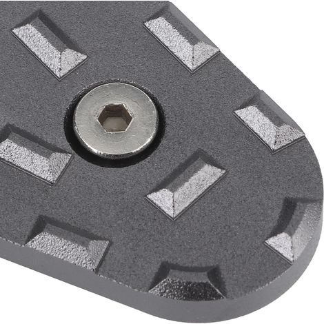 Motorradmodifikation: Verlängerter Hinterradbremshebel und -pedal, verbreitertes Verlängerungspedal, angepasst an BMW R1200GS ADV und R1250GS/R1250GS ADV aus Titan. (1/5)