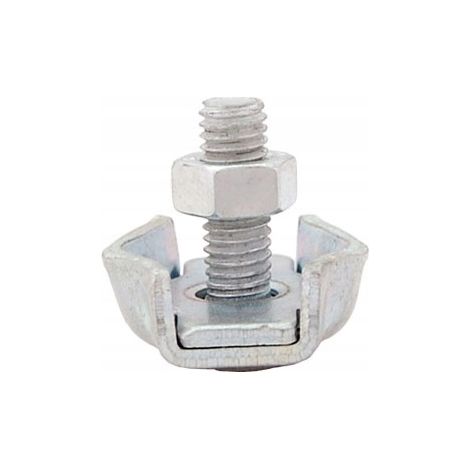 Morsetto per corda da sella, capacità 4 mm (10 pezzi)
