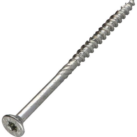 VBA3 Tête fraisée Cranté 8X140 Filetée sur 84 TORX T40 Acier zingué-1 pièce