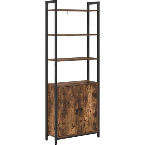 Maison Exclusive - Bücherregal Geräucherte Eiche 60 x 24 x 161 cm