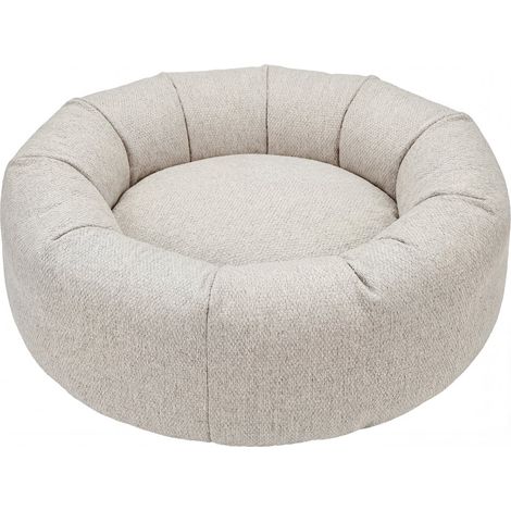MOKA - Panier chien/chat tissu chiné - XL - Beige