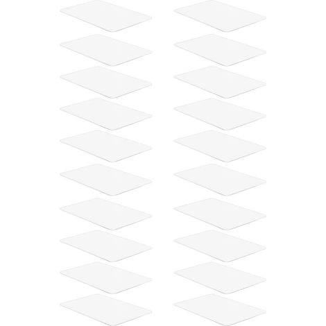Lot de 20 cartes NFC compatibles avec les téléphones iOS et les appareils NFC. Cartes blanches réinscriptibles et programmables, compatibles avec le NTAG215. (1/5)