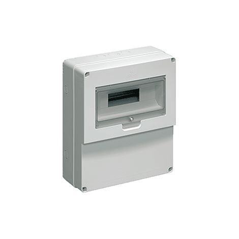 Coffret de distribution 3prises horizontales- 12 modules - Plein - 320x360x135 r