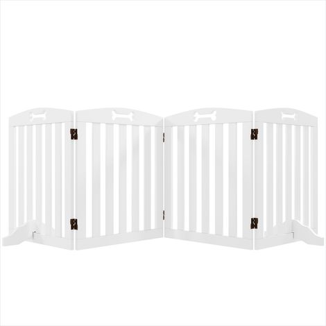 Chatière Barrière de sécurité chien pliable 4 panneaux 207 x 30 x (1/5)