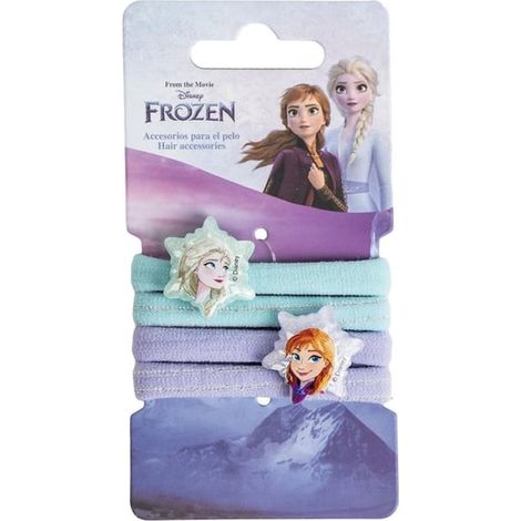Ensemble de 4 élastiques à cheveux Disney La Reine des Neiges (1/2)