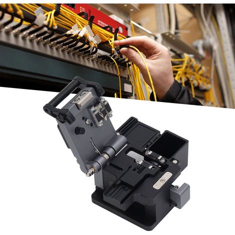 Coupe-fibres optiques haute précision TM-6T, outil dédié à l'épissure à chaud et à froid, pince 3 en 1 pour câbles à fibres optiques. (1/5)