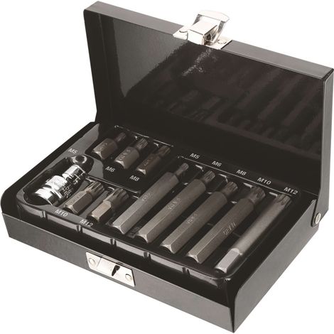 11-tlg. XZN-Bit-Set mit 1/2' Vierkant-Bithalter - AUTOBEST - 325441 (1/3)