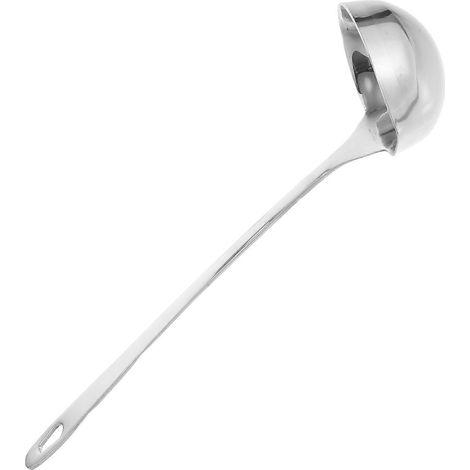 louche avec bec verseur, louche en acier inoxydable, louche à conserves, louche à soupe, louche à soupe en métal (1/4)