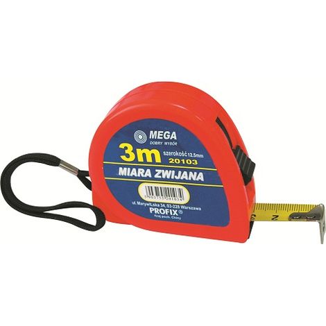 metro a nastro mega 20105 acciaio 5 m