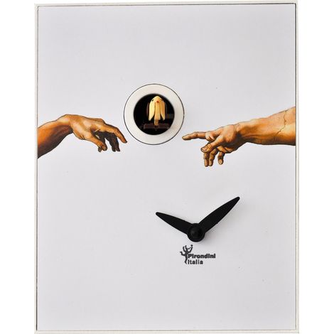 Orologio a Cucù da Parete 16,5x20x10cm Pirondini Italia D'Apres Sistina (1/2)