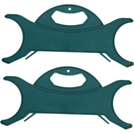 Organisateur de Câbles Vert 2pcs en TPE pour Guirlandes et Fils, Protège des Dégâts et Préserve la Sécurité la Maison Pendant Noël (1/5)