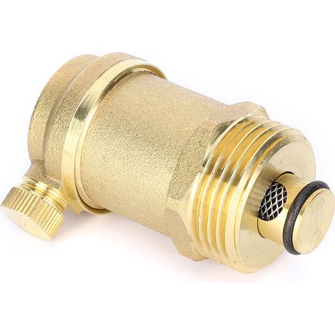 Soupape de purge automatique de climatisation à aiguille, filetage en laiton, 5/4 po (1/5)