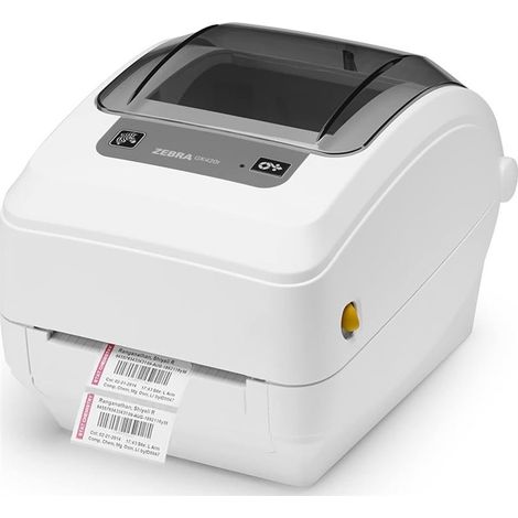 Zebra GC420t Dispensador Bisel Frontal Kit de Recambio P1031815-013 Blanco