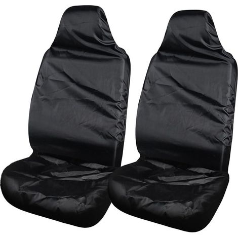2-Piece Car Seat Cover, Universal Seat Protector, Waterproof, Front Car Seat Cover (1/5)