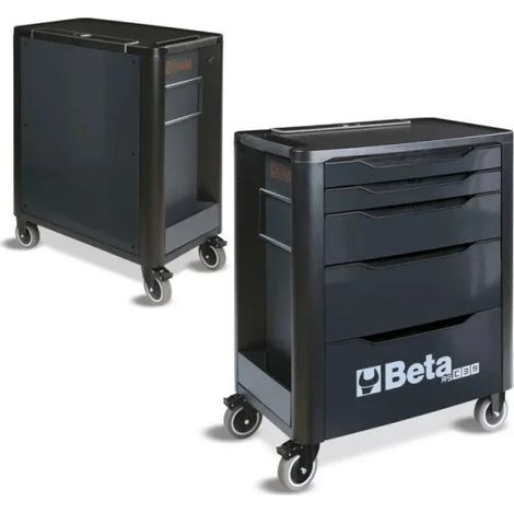 Beta Cassettiera mobile 5 cassetti RSC39/5 - Antracite
