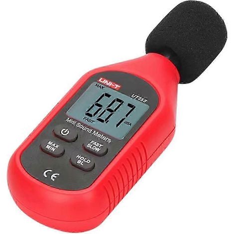 Sonomètre UT353, mini sonomètre audio 30-130 dB, moniteur de décibels (fdq) (1/5)