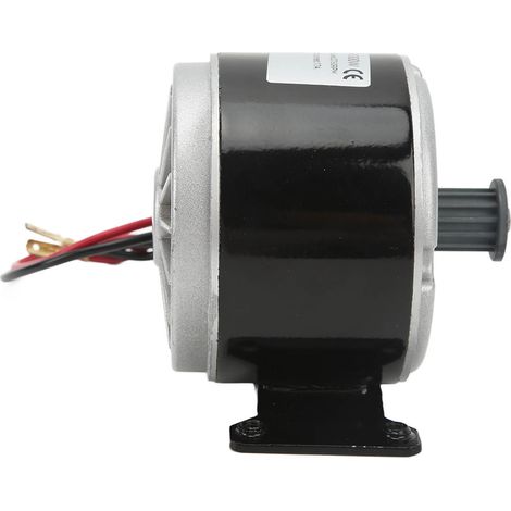 24V 300W Hochgeschwindigkeits-Bürstenmotor, Drehzahl von 2750 U/min, ausgestattet mit einer 535er Riemenscheibe, geeignet für Elektroroller und Fahrräder. (1/5)