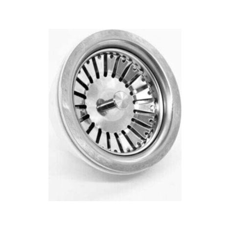Filtro per lavello da cucina, tappo di scarico in acciaio inox, tappi di ricambio per scarico (diametro: 84 mm)