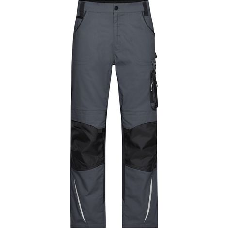 James & Nicholson Arbeitsbundhose JN832 Gr. 28 carbon/black (1/5)