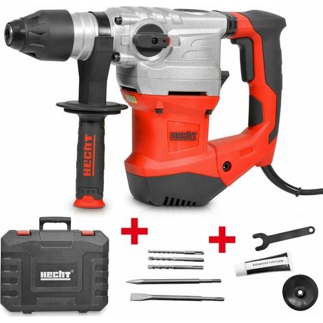 Hecht jardin 1036 Profi Perceuse à percussion puissante rotatif support SDS-Plus 4250 tours/min.1500W (1/5)