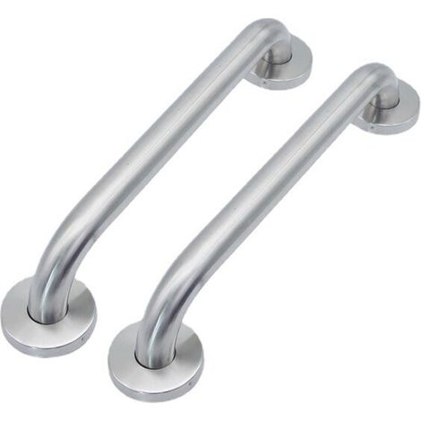 Basics Bathroom grab bar for the disabled, 30cm long, 3.2cm diameter (1/5)