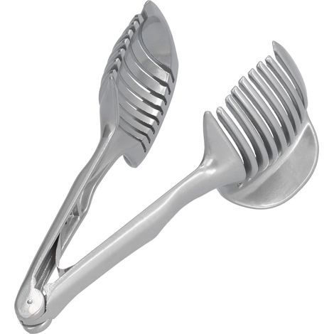 Coupe-oignons portatif pratique en acier inoxydable durable et multifonctionnel. Porte-citron pour cuisines et restaurants. (1/5)
