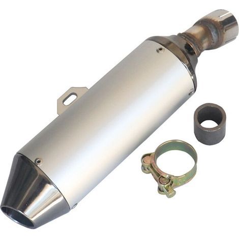 Silencieux d'échappement et pièces de rechange pour motos tout-terrain 110cc et 125cc. (1/3)