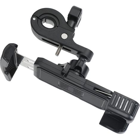 Support de téléphone antichoc pour vélo, moto et vélo électrique, noir (1/5)