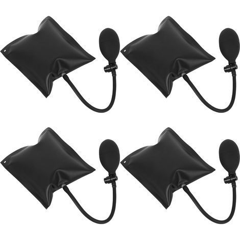 4 Pcs Coussin Gonflable se Levage, Coussins gonflables de Levage de Portes, Coussin de Montage Gonflable Air Wedge Pumps, Pompes à Air pour Cale Porte pour Installation de Porte Fenêtres Automobile (1/5)