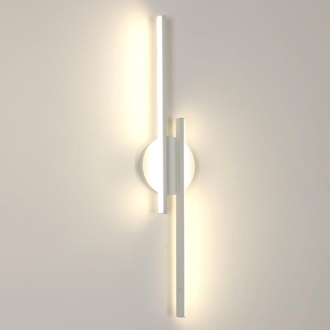 Applique Murale Intérieure LED 24W, Blanc, 4500K Blanc Neutre, 60cm (1/5)