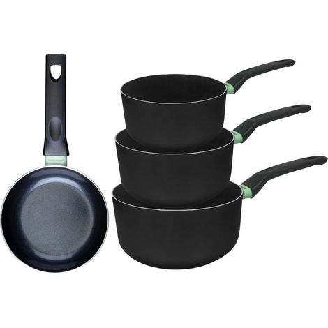 Ensemble de 1 poêle de 16 cm et 3 casseroles 16, 18 et 20 cm Fackelmann Brandao (1/5)