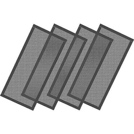 Grilles de ventilation au sol, filtres à air magnétiques résistants, lot de 4 (1/5)