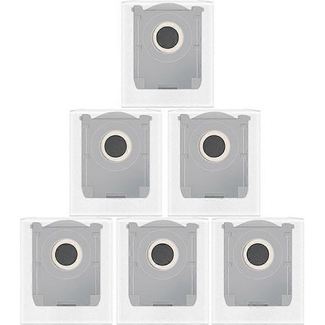 Accessoires pour aspirateur robot Ecovacs Deebot Mini : pièces de rechange (sac à poussière, lot de 6). (1/5)