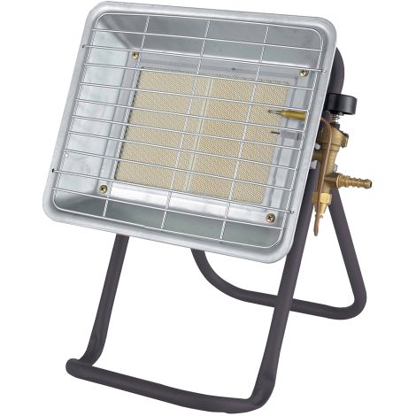 Poele chauffant GPL infrarouge exte'rieur Vinco 3900W pour bars, jardins, terrasses