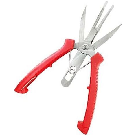 1pièce Ciseaux De Jardinage Double Bouche Sécateur Élagage Pour Fruits Et Légumes Outil Pratique Pour Jardinier Et Amateur Conception Ergonomique Avec Poignée Antidérapante (1/5)