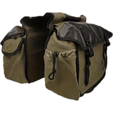 Motorrad-Satteltaschen – Wasserdichte Canvas-Satteltasche – Tasche (1/5)