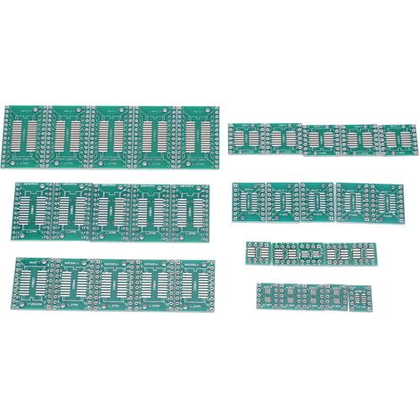 35 pièces cartes d'adaptation pour maintenance PCB, signaux source de débogage, connecteurs 8P 10P 14P 16P 20P 24P 28P (1/5)