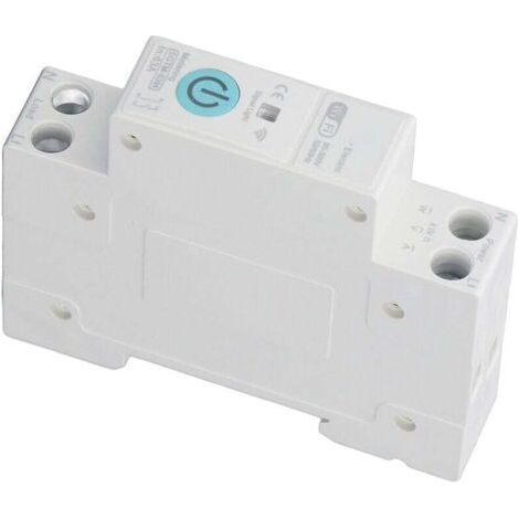WLAN-Leistungsschalter, ferngesteuerter Leistungsschalter, AC 90-300V Schwellenwerteinstellung zur Überwachung von Haushaltsgeräten (63A)