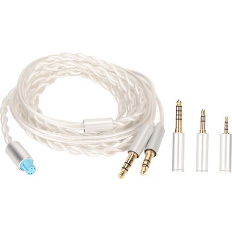 Câble de remplacement 3.5mm pour casque HIFIMAN, câble amélioré en cuivre monocristallin 6N, compatible Ananda Sundara HE400 (1/5)
