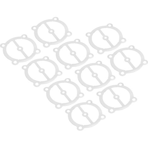 Joint d'étanchéité aluminium 5 trous, plaque de clapet métallique, rondelle alu 0.25/0.36, accessoire compresseur d'air/pompe 2,2-3 kW (lot de 10) (1/5)