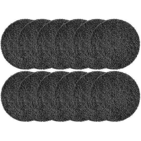 Lot de 12 filtres absorbants pour poubelle, désodorisant purifiant au charbon actif pour poubelles et compost. (1/5)